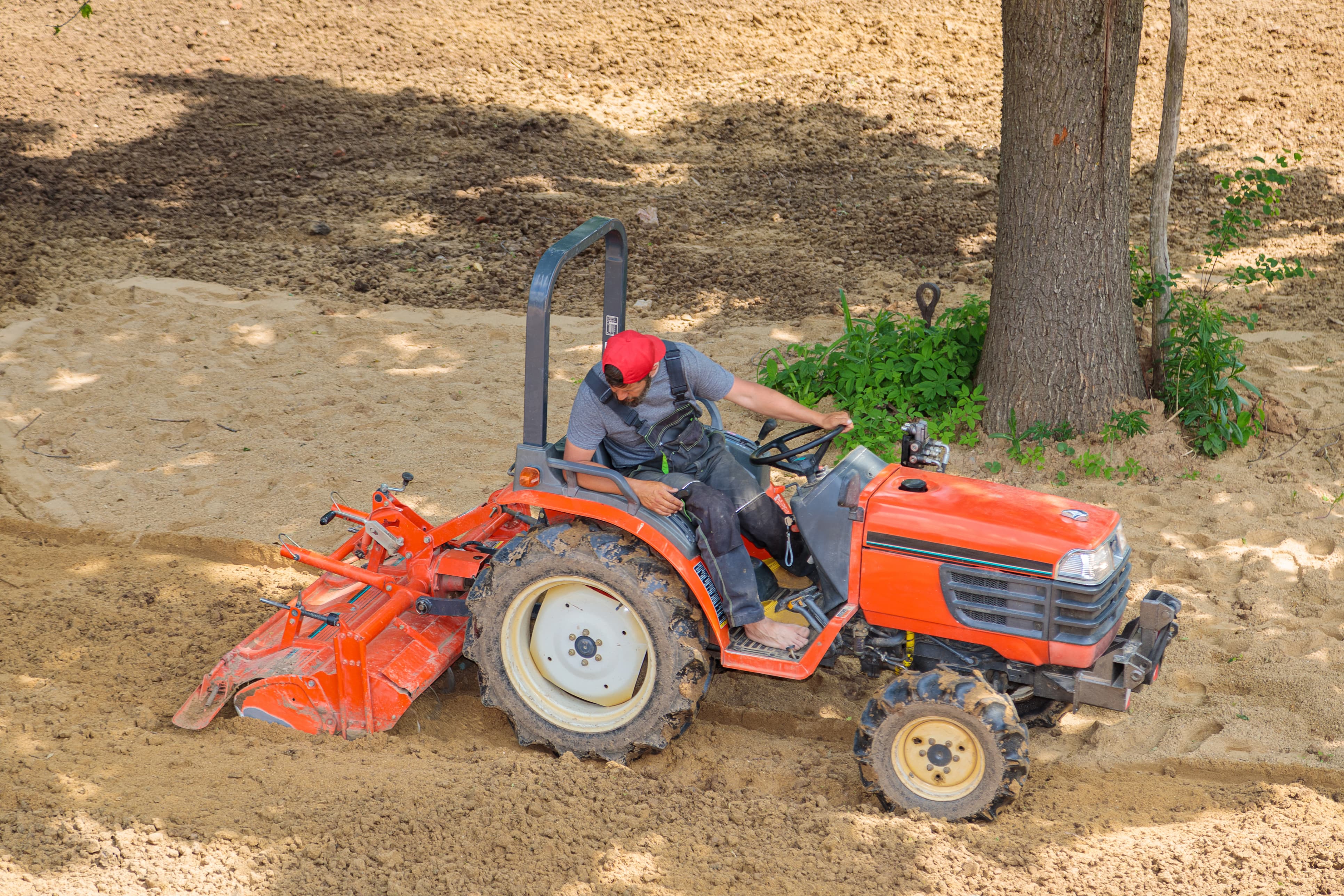 garden tractor